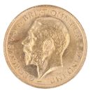 1913 George V Large Head UK Full Sovereign Coin