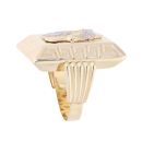 14ct Yellow And White Gold Horse Ring