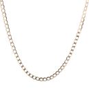 9ct Yellow Gold Curb Chain 20"