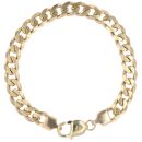 9ct Yellow Gold Curb Bracelet 8.5"