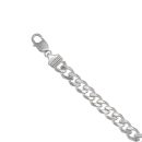Silver Curb Bracelet 8.5" By Icesia