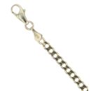 14ct Yellow Gold Curb Bracelet 7"