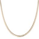 9ct Yellow Gold Curb Chain 18"