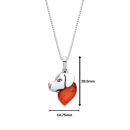 Sterling Silver Baltic Amber Labrador Dog Pendant Necklace
