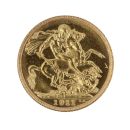1911 George V Large Head UK Full Sovereign Coin