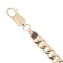 9ct Yellow Gold Curb Bracelet 8"