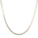 9ct Yellow Gold Curb Chain 20"