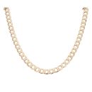 9ct Yellow Gold Curb Chain 20"