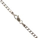 9ct Yellow Gold Square Curb Chain 18"