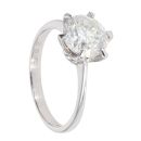 18ct White Gold Diamond Solitaire Ring