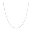 Silver Curb 20" Chain by Icesia