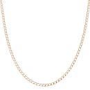 9ct Yellow Gold Curb Chain 22"