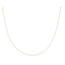 9ct Yellow Gold Diamond Cut 16" Belcher Chain