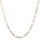 9ct Yellow Gold Figaro Chain 22"