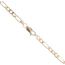9ct Yellow Gold Figaro Chain 18"