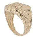 9ct Yellow Gold Three Lions England Signet Ring