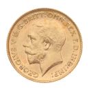 1912 George V Large Head UK Half Sovereign Coin