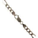 9ct Yellow Gold Figaro Chain 18"