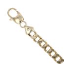 9ct Yellow Gold Curb Bracelet 9"