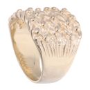 9ct Yellow Gold 5 Row Keeper Ring