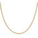 9ct Yellow Gold Rope Chain 22"