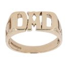 9ct Yellow Gold Dad Curb Ring