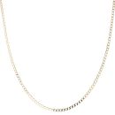 9ct Yellow Gold Curb Chain 18"