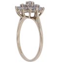 9ct Yellow Gold Cubic Zirconia Cluster Ring