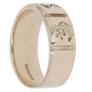 9ct Yellow Gold Rangers FC Trophy Ring