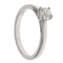 18ct White Gold 0.40ct Brilliant Cut Diamond Solitaire Ring