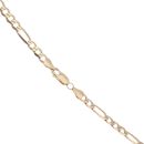 9ct Yellow Gold Figaro Chain 18"