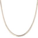 9ct Yellow Gold Curb Chain 18"