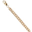 9ct Yellow Gold Curb Bracelet 9"