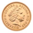 2013 Elizabeth II Fourth Portrait UK Full Sovereign Coin