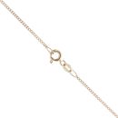 9ct Yellow Gold Cross Pendant and Chain 18"