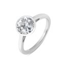 9ct White Gold 2.00ct Brilliant Lab Grown Diamond Solitaire Ring