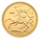 1973 Elizabeth II Decimal Portrait Isle Of Man Double Sovereign Coin