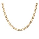 9ct Yellow Gold Curb Chain 20"