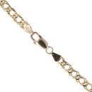 9ct Yellow Gold Double Curb Chain 18"