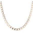 9ct Yellow Gold Curb Chain 20"