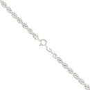 Silver Rope Chain 18"