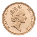 1995 Elizabeth II Third Portrait UK Full Sovereign Coin