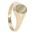 14ct Yellow Gold Child's Oval Signet Ring