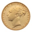 1874 Victoria Victoria Young Head Australia Full Sovereign Coin