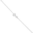 Silver St Christopher Pendant and Chain 18" By Icesia