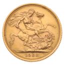 1968 Elizabeth II First Portrait UK Full Sovereign Coin