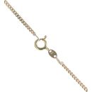 9ct Yellow Gold Flowers Locket Pendant and Chain 24"