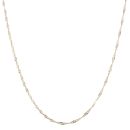 9ct Yellow Gold Twist Chain 18"