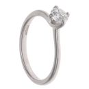 18ct White Gold 0.40ct Brilliant Cut Diamond Solitaire Ring