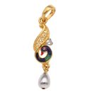 22ct Yellow Gold Peacock Pendant